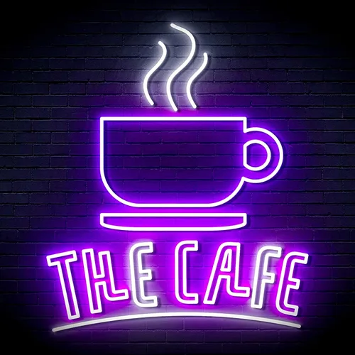 Miniatura 20 de ADVPRO Coffee – The Cafe Extra-Large Ultra-Bright LED Neon Sign - Blue & Red - st16s54-fn-j0026-br