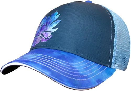 Miniatura 4 de Headsweats Gorra unisex de camionero para adultos, 5 paneles (vegetal), suculenta, 1 EE. UU
