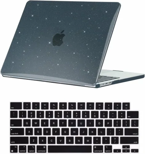 Miniatura 94 de Se7enline Compatible con MacBook Air 2025 2024 2023 de 15 pulgadas M4 M3 M2 Funda rígida para laptop Mac Air de 15.3 pulgadas M4 M3 M2 Chip