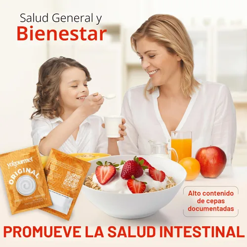 Miniatura 7 de Yogourmet Iniciador de Yogur (Versión a Granel de 16 Unidades) - Haz Yogur en Casa - Cultura Inicial - Todo Natural, Sin Gluten, Kosher, Halal