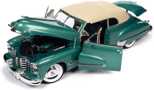 Miniatura 8 de 1947 Cadillac Series 62 Soft Top, Verde - AW315-1/18 Escala Diecast Car