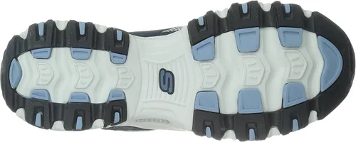 Miniatura 4 de Skechers D'Lites-Life Saver - Tenis de espuma viscoelástica con cordones para mujer