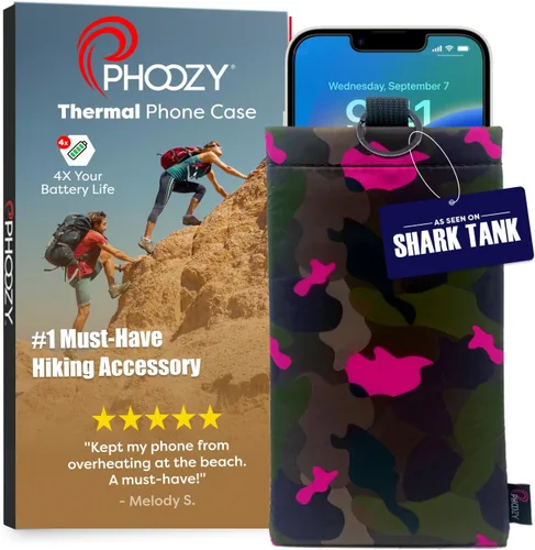 Miniatura 9 de PHOOZY Funda térmica para teléfono Apollo II - Bolsa aislada para clima frío Extiende la vida de la batería 4 veces Accesorios para esquí