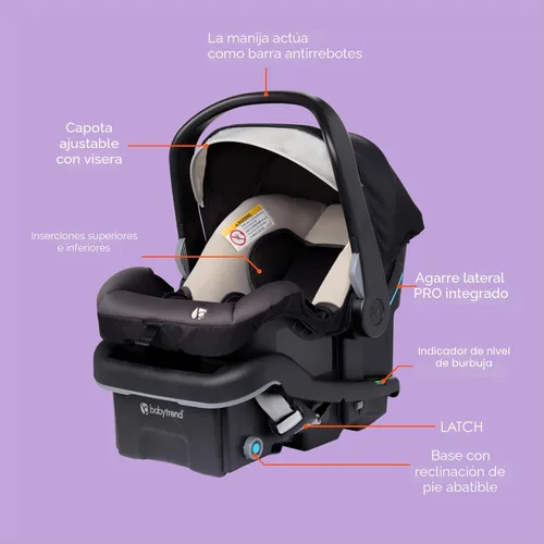 Miniatura 2 de Baby Trend EZ-Lift™ PRO Asiento de coche para bebé, Marrón Claro Dash Tan