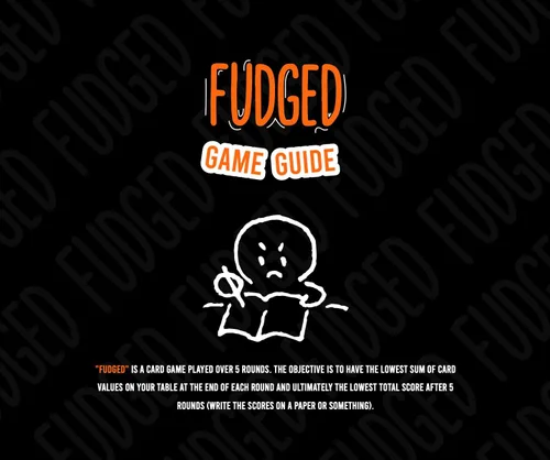 Miniatura 3 de Fudged: un juego de cartas divertido y estratégico para adultos y familias Imprescindible para fiestas y noches de juegos Juego de cartas