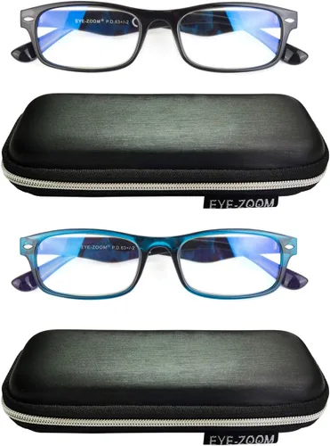 Miniatura 2 de Paquete de 2 lentes de computadora con bloqueo de luz azul y anti UV