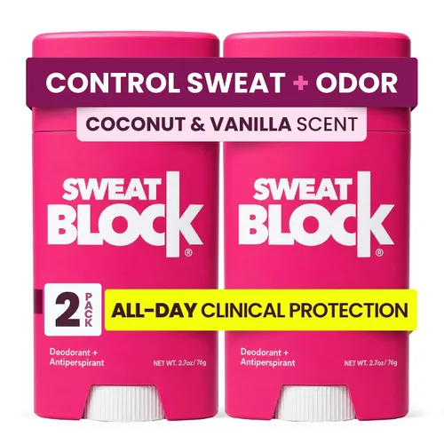 Miniatura 11 de SweatBlock Desodorante Antitranspirante para Mujeres y Hombres 48 Horas de Alta Protección contra el Sudor y el Olor Sin Irritación