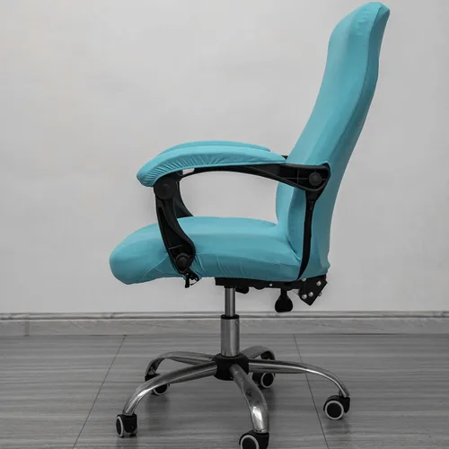 Miniatura 3 de Melaluxe Funda para silla de oficina con fundas para brazos - Funda elástica universal para silla de escritorio, fundas para silla de computadora