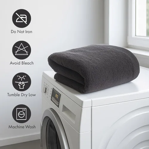 Miniatura 7 de THIRSTY Towels Toalla de baño de lujo de 40 x 80 pulgadas, 100% algodón turco, ultra suave, gruesa y absorbente, para baño, spa, playa y piscina