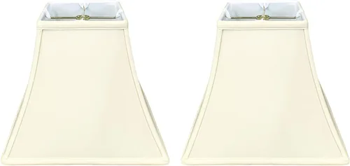 Miniatura 7 de Royal Designs - Pantalla básica de campana cuadrada, color blanco, 5 x 10 x 9 pulgadas