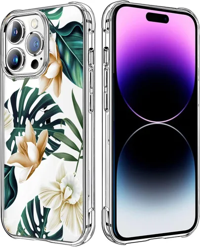 Miniatura 132 de Funda transparente de girasol compatible con iPhone SE 2022 SE 2020 7 8, funda trasera floral para niñas y mujeres, funda protectora transparente