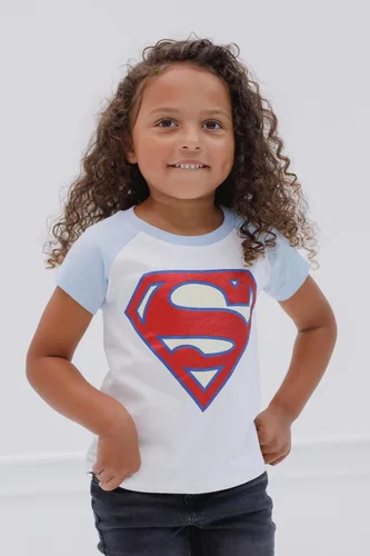 Miniatura 2 de DC Comics Liga de la Justicia Batgirl Super Girl Wonder Woman - Paquete de 3 camisetas para niños pequeños a grandes