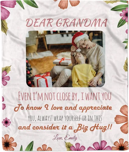 Miniatura 14 de Manta de calendario personalizada, manta de fotos con texto. Haz tu propia manta de forro polar. Regalo para aniversario, Acción de Gracias, Manta