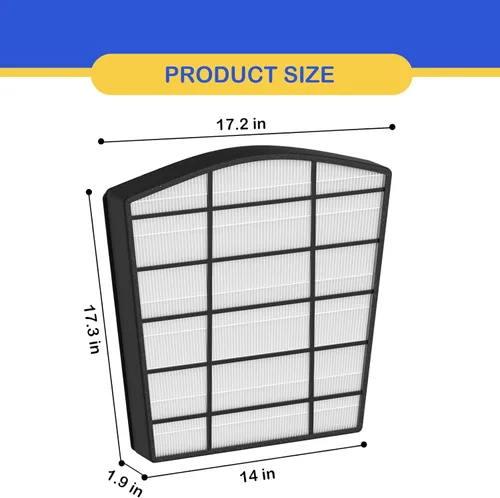 Miniatura 5 de Filtro HEPA de repuesto compatible con LivePure Bali Series LP550TH, LP550THP Purificador de filtro de aire para toda la casa, número de pieza