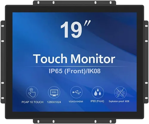 Miniatura 10 de GreenTouch Monitor táctil PCAP HDMI de 17,8 cm (7 pulgadas) con marco abierto de 1024x600 para mercados de consumo, venta minorista y hostelería