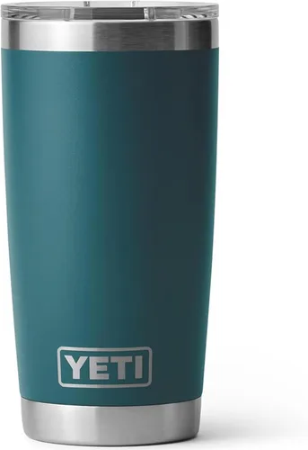 Miniatura 41 de YETI Rambler - Vaso de acero inoxidable con aislamiento al vacío de 20 onzas con tapa MagSlider Todo acero inoxidable