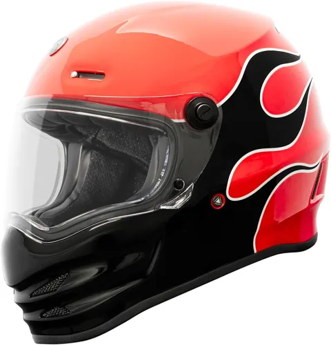 Miniatura 11 de Casco Torc T-9 Retro de Cara Completa Deep Stage Blanco satinado