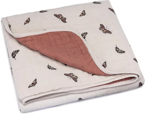 Miniatura 8 de Manta de muselina Parker Baby Manta de algodón 100% suave para niños pequeños y manta de muselina para bebé Diseño de género neutral, manta