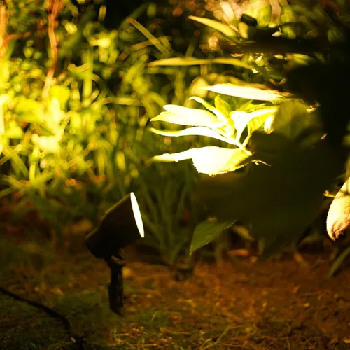 Miniatura 5 de Malibu 8301-9604-08 - Focos de bajo voltaje, iluminación de paisaje al aire libre, 20 W, 145 lúmenes, luz de inundación halógena 2800 K con pico
