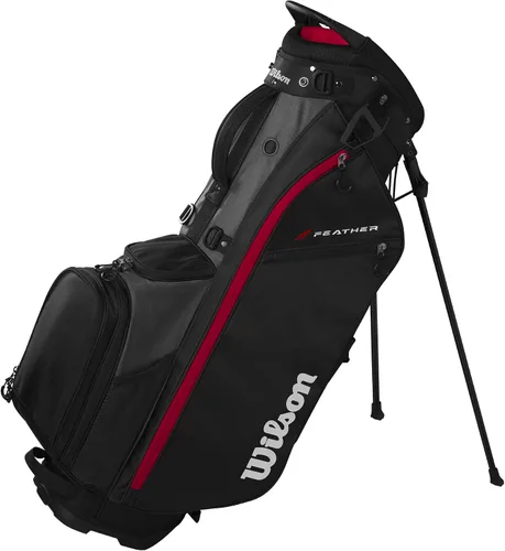 Miniatura 8 de Wilson Bolsa de Carrito de Golf Feather - Negro/Gris/Rojo
