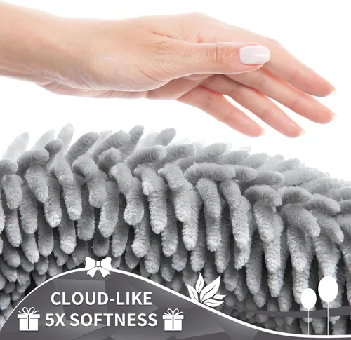 Miniatura 5 de Yimobra - Alfombra grande para baño antideslizante de 36x24 pulgadas, extra gruesa y suave, absorbente de felpilla, alfombras de baño lavables a