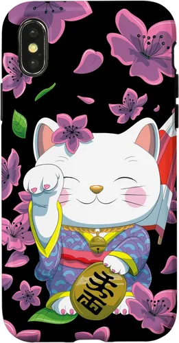 Miniatura 5 de Funda para iPhone 13 Pro Max Japanese Maneki Neko Lucky Cat