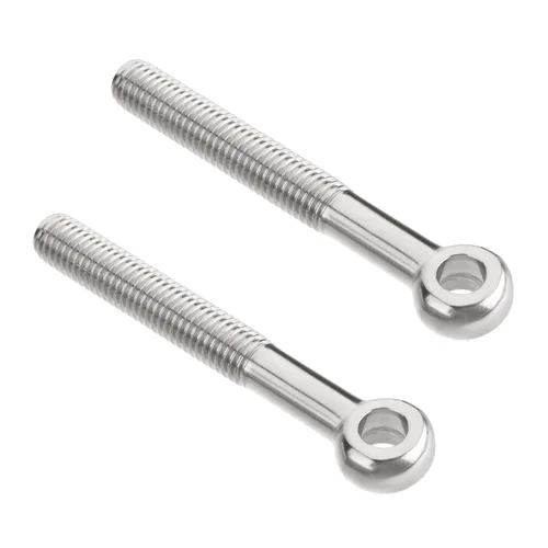 Miniatura 35 de Bettomshin Perno de ojo de elevación de hombro de maquinaria M6 x 0.787 in, acero inoxidable 304, pasador de rosca métrica, pasador de pasador