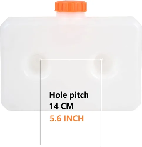 Miniatura 4 de Tanque de Calentamiento Diesel de Plástico, Tanque de Combustible, Caja de Aceite, Tanque de Agua (5L-1.32Gallones)