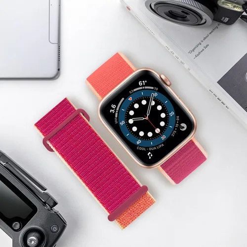 Miniatura 2 de Paquete de 6 correas deportivas compatibles con Apple Watch de 1.496 in 1.575 in 1.614 in 1.654 in 1.732 in 1.772 in 1.811 in 1.929 in para iWatch