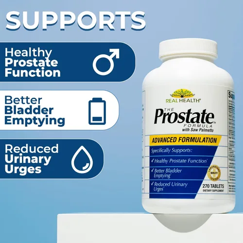 Miniatura 3 de Real Health Laboratories La fórmula para la próstata con Saw Palmetto, 270 tabletas (el empaque puede variar)