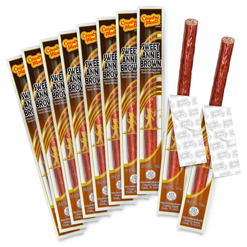Miniatura 4 de Country Meats - Palitos de carne, 0 grasas trans, bajo en carbohidratos, alta proteína, botanas keto, idóneas para alimentación keto