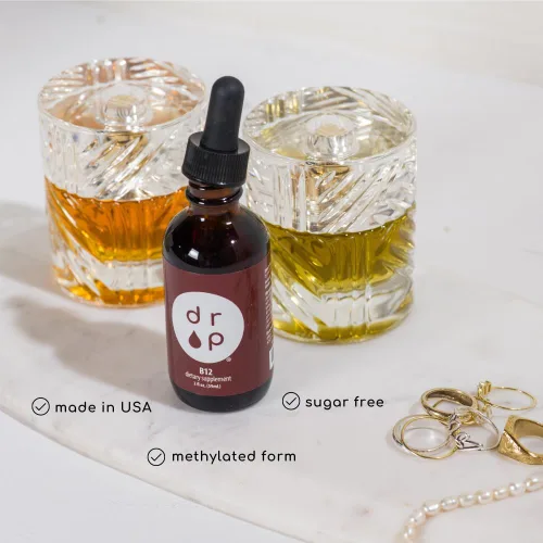 Miniatura 7 de Drop Supplements - Gotas de electrolitos orgánicos de minerales traza y vitamina B12, 2500 mcg, paquete de gotas líquidas de 2 onzas