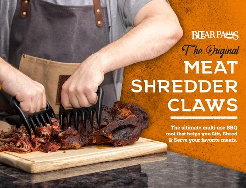 Miniatura 2 de Bear Paws Garras de Carne – Las Garras Desmenuzadoras de Carne Originales para Cerdo Desmenuzado, Fabricadas en EE.UU. – Levanta, Desmenuza, Tira