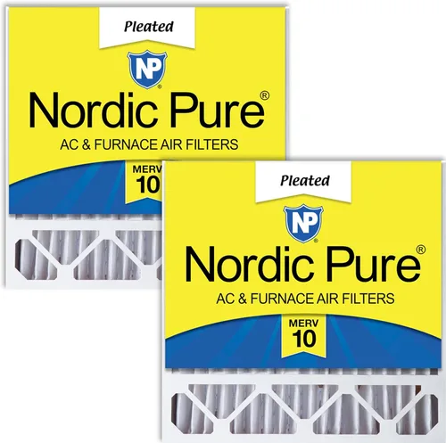 Miniatura 22 de Nordic Pure 20 x 20 x 5 (19_5/8 x 19_7/8 x 4_3/8) Honeywell/Lennox MERV 12 filtros de aire de repuesto, 2