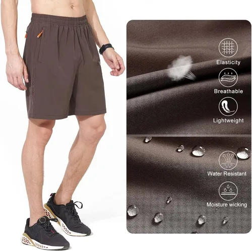 Miniatura 5 de NORTHYARD - Pantalones cortos deportivos para correr para hombres, ligeros, de secado rápido, 7, 5 o 9 pulgadas, para senderismo, deportes, gimnasio