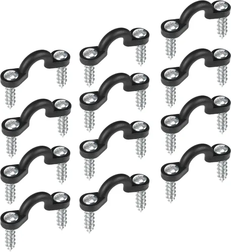 Miniatura 7 de Booms Fishing MA1 Kayak Pad Eye Tri-Grip Kit de remaches, negro
