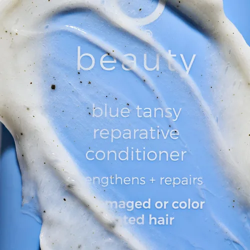 Miniatura 3 de adwoa beauty - Acondicionador reparador Blue Tansy Extractos de espirulina, bambú y cola de caballo Fortalece, previene la rotura, aumenta