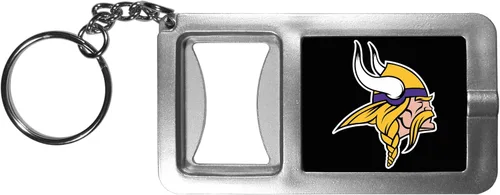 Miniatura 13 de Siskiyou Sports NFL unisex-adult Flashlight Key Chain With Bottle Opener