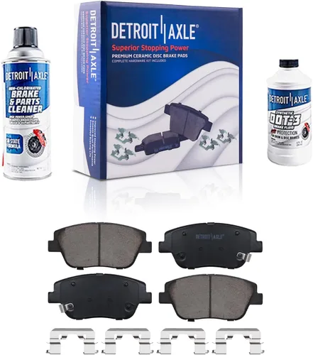 Miniatura 19 de Detroit Axle - Zapatas de freno traseras para Buick Rendezvous Chevy S10 SS Blazer Cadillac CTS STS SRX XLR GMC Sonoma Jimmy Pontiac G8 Montana