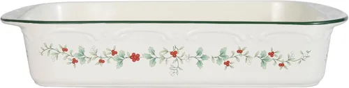 Miniatura 2 de Pfaltzgraff Winterberry Molde Rectangular para Hornear, 13 Pulgadas