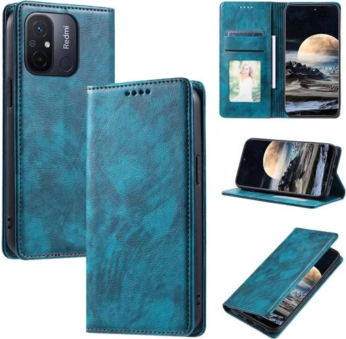 Miniatura 53 de Funda de cuero compatible con Google Pixel 7, compatible con Google Pixel 7 5G GVU6C GQML3 Flip Folio PU Funda de cuero negro