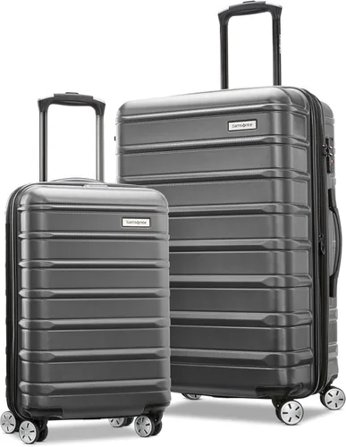Miniatura 52 de Samsonite Omni 2 - Equipaje rígido extensible con ruedas giratorias, Plateado (Arctic Silver)