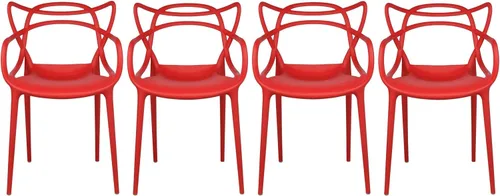 Miniatura 15 de 2xhome Silla de comedor moderna Silla auxiliar apilable para interiores o exteriores Plástico resistente a la intemperie para cocina, patio