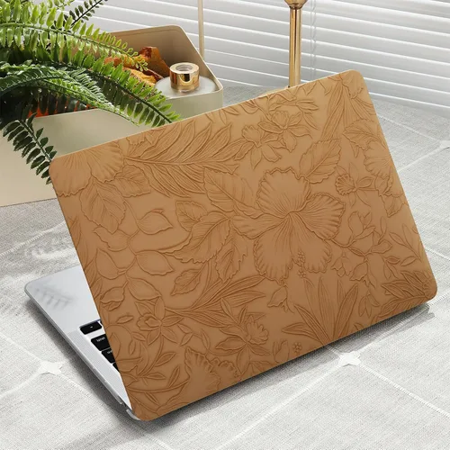 Miniatura 10 de iCasso Funda para MacBook Air de 13 pulgadas 2017-2010 versión anterior modelo A1466 A1369, carcasa rígida de cuero retro para MacBook Air de 13