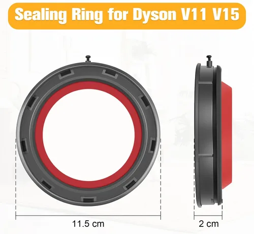 Miniatura 5 de V11 - Anillo de sellado fijo superior para Dyson V11 V15, piezas de repuesto SV14, SV15, SV22, SV17, accesorios de reparación de aspiradora, anillo