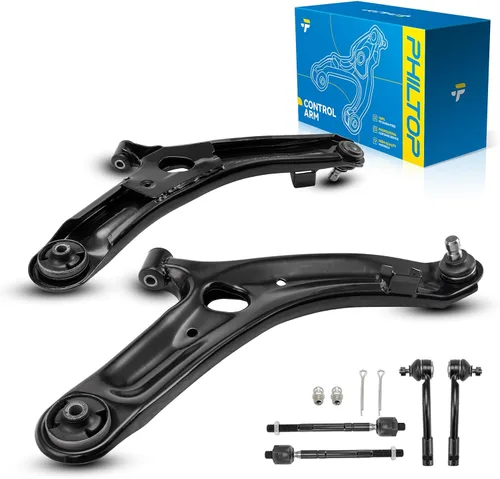Miniatura 57 de PHILTOP Brazos de control delanteros inferiores con rótulas, barra estabilizadora, enlaces finales de barras de acoplamiento, kit de suspensión