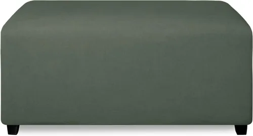 Miniatura 10 de PureFit Funda otomana súper elástica de ajuste perfecto cuadrada - Fundas otomanas para taburete y muebles plegables de almacenamiento para sala