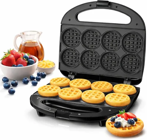 Miniatura 7 de OSTBA Sandwichera 3 en 1 con platos extraíbles, prensa Panini, waflera, antiadherente, parrilla de desayuno compacta de 750 W para sándwiches