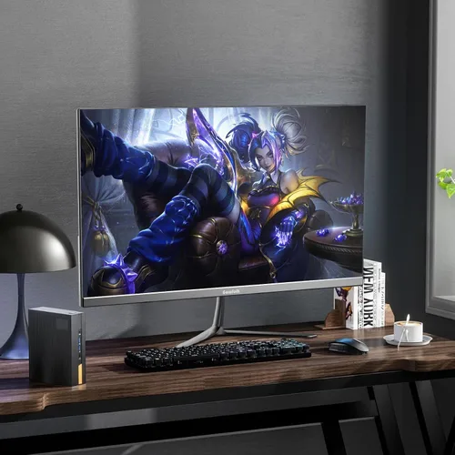 Miniatura 6 de Gawfolk - Monitor para juegos de 24.5 pulgadas, PC 200Hz, pantalla FHD 1080p, altavoces incorporados, 1ms sin bisel, FreeSync, 99% sRGB, ángulo