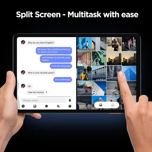 Miniatura 6 de Callsky-Tab Tablet Android, tableta Android 15 de 10.1 pulgadas con procesador Octa-core RAM 12 GB ROM 64 GB (hasta 2 TB), resolución de 800 x 1280